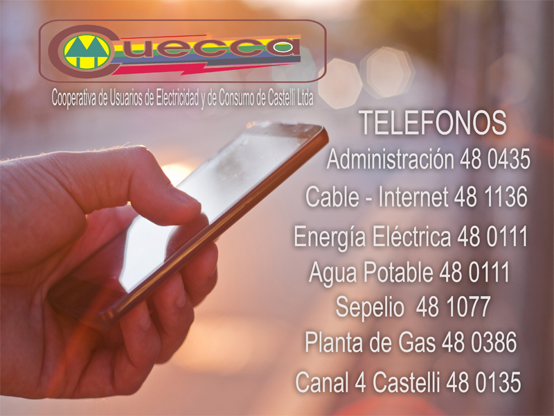 TELÉFONOS ÚTILES