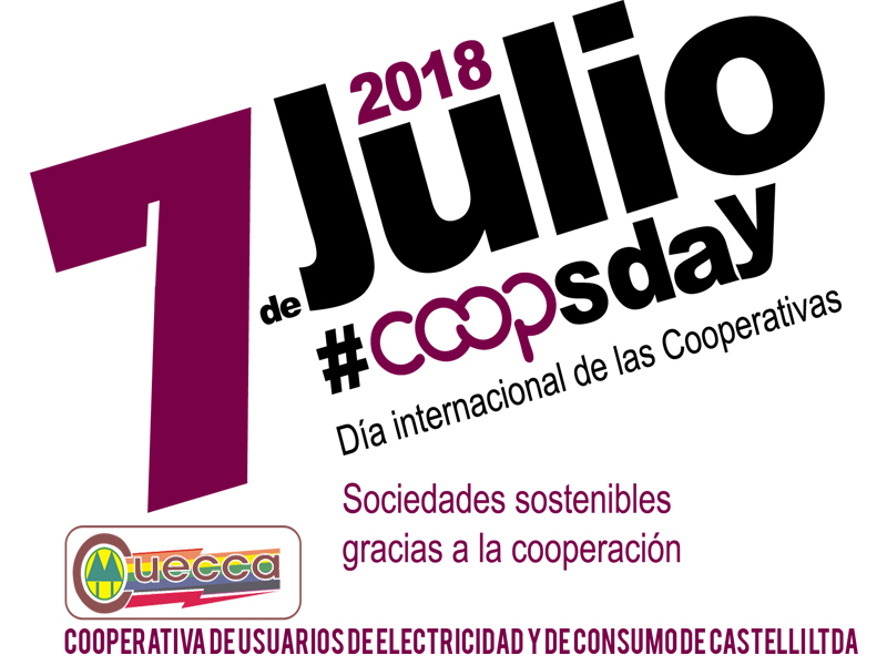 7 DE JULIO: DIA INTERNACIONAL DE LAS COOPERATIVAS