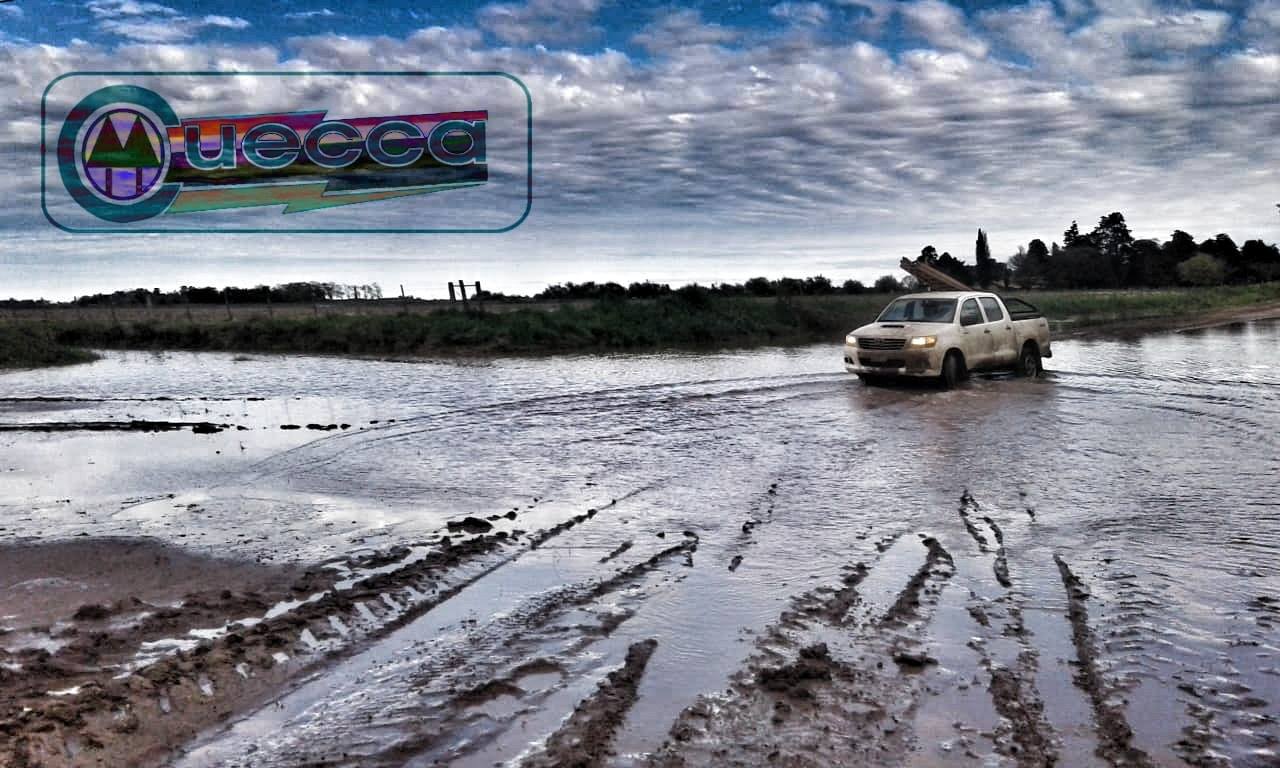 TRABAJOS EN LA ZONA RURAL LUEGO DEL TEMPORAL
