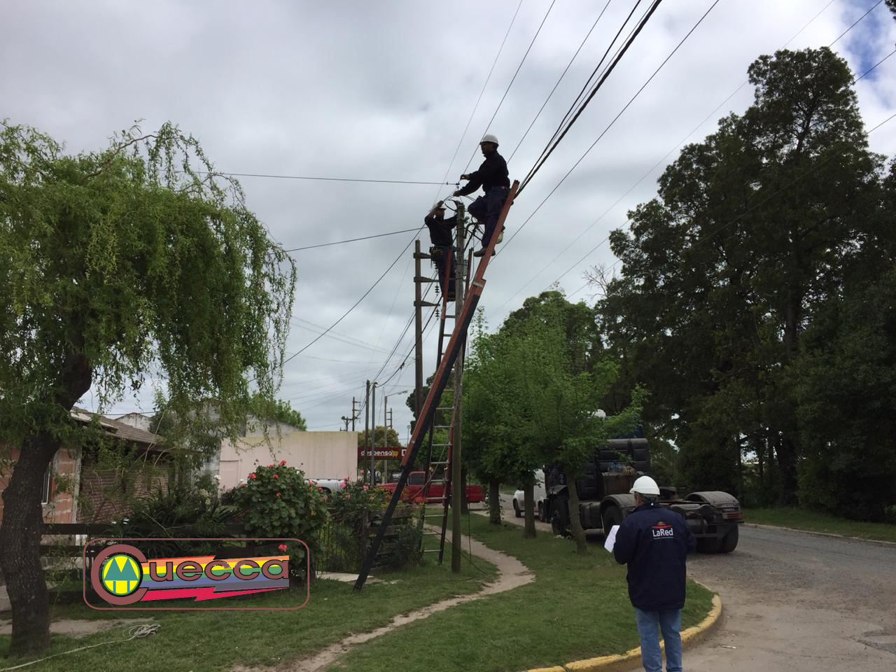 INFORMACIÓN DE CUECCA POR TRABAJOS DE FIBRA ÓPTICA