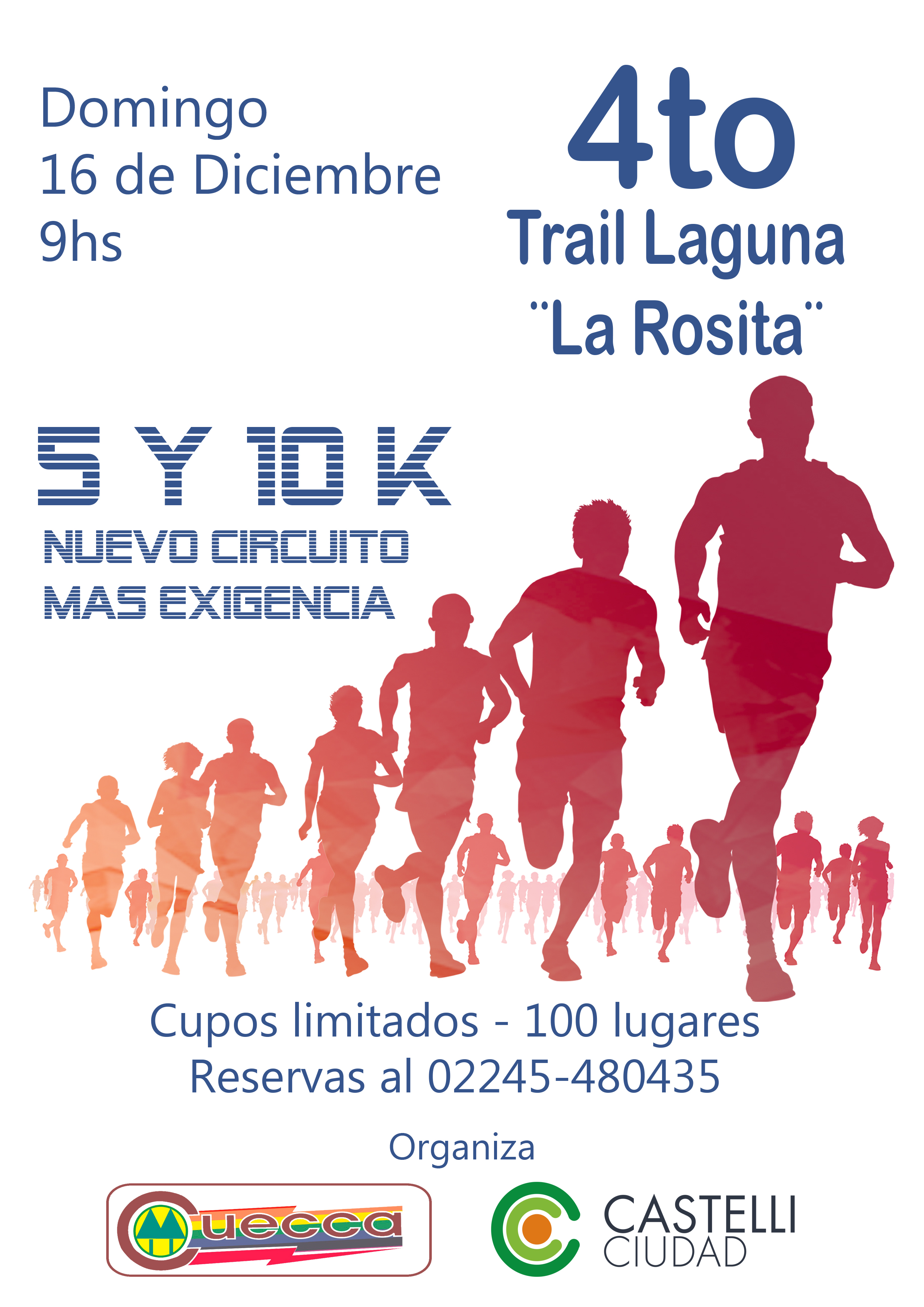 CUECCA ORGANIZA EL 4TO TRAIL ¨LA ROSITA¨