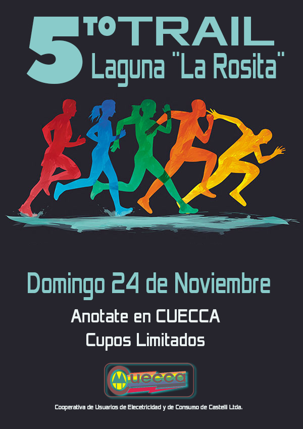 CUECCA ORGANIZA EL 5TO TRAIL LAGUNA LA ROSITA
