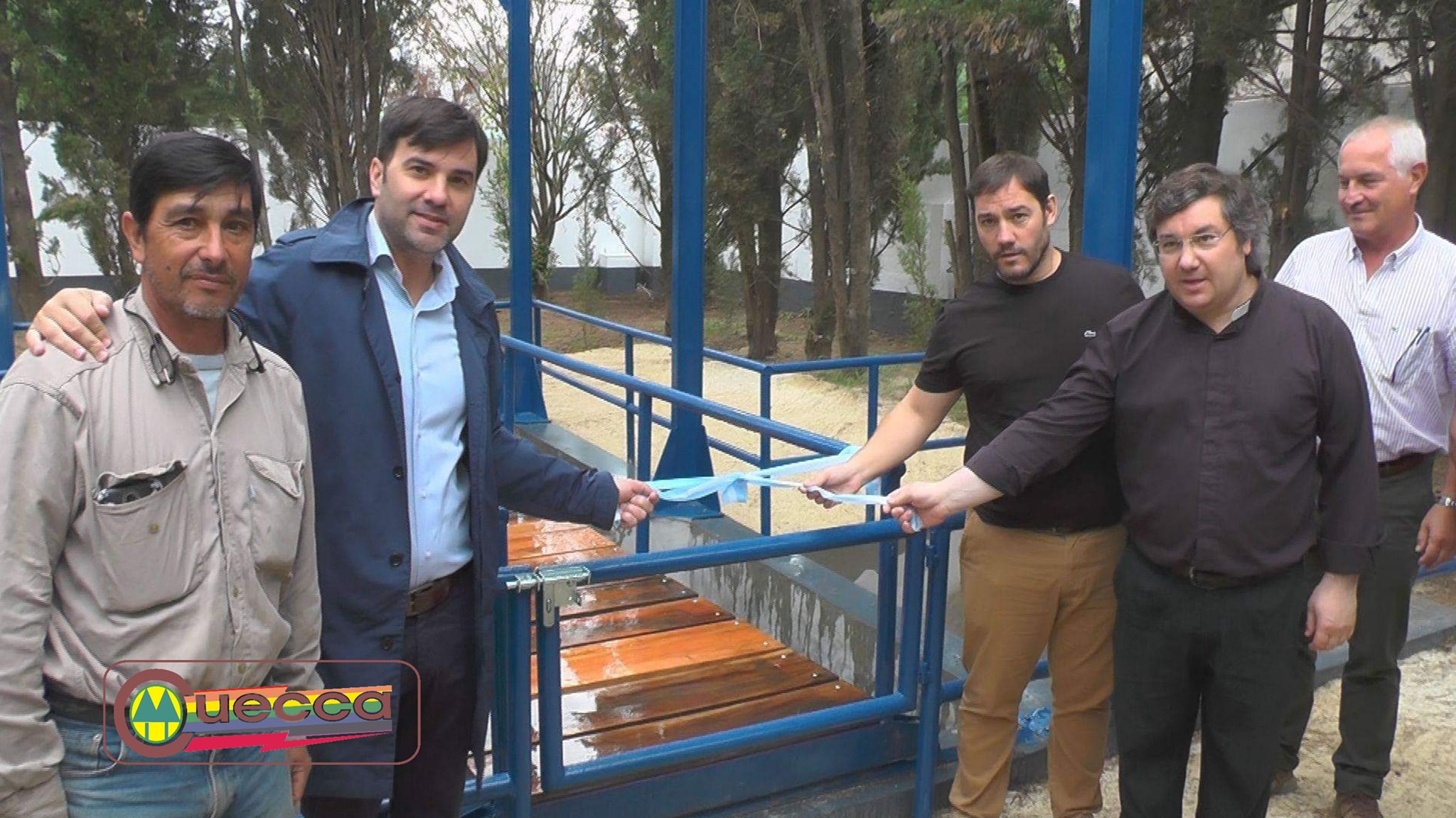 CUECCA// SE INAUGURÓ LA OBRA DOBLE IMPULSIÓN DE LA RED DE CLOACAS DE CASTELLI